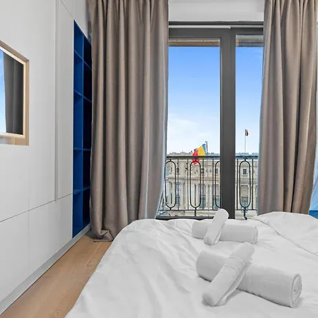 2br With Balcony & Skyline View - Calea Victoriei 아파트